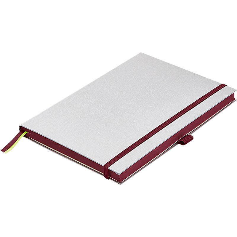 Lamy Memo Notebook, 4.02" x 5.67", Ruled, 96 Sheets, Purple (B2A6BLACKPURPLE) image 1
