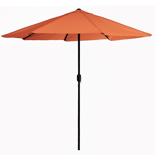 Pure Garden 9' Patio Umbrella Terracotta (M150067) Staples