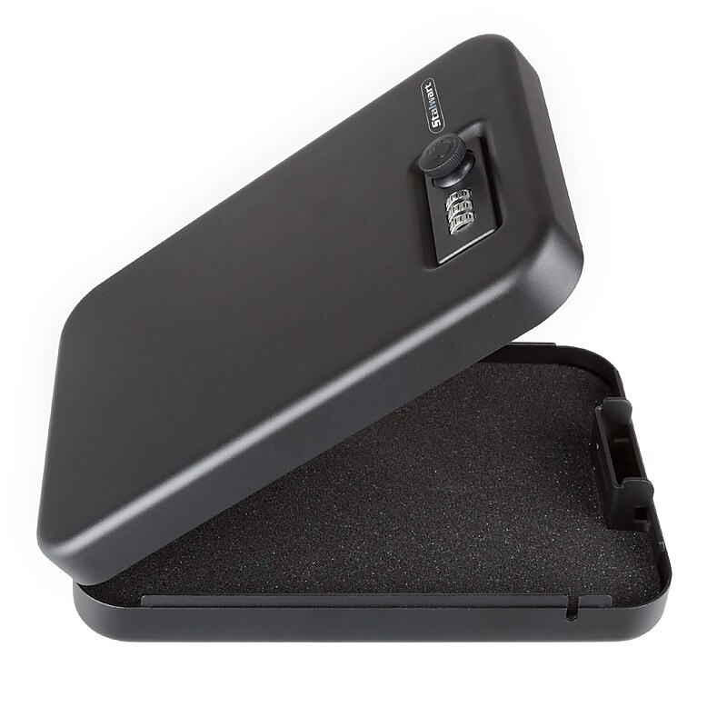 Stalwart 0.05 Cubic Foot Combination Lock Portable Gun Safe, Steel (M200006) image 1