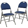 Flash Furniture HERCULES Series Fabric/Metal Folding Chair, Navy Blue, 2/Pack (2HAMC705AF3NVY)~#|#~sp142004264_sc7