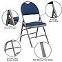 Flash Furniture HERCULES Series Fabric/Metal Folding Chair, Navy Blue, 2/Pack (2HAMC705AF3NVY)~#|#~sp142004272_sc7