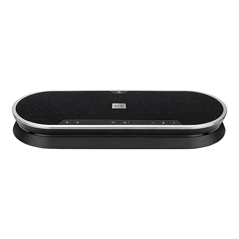 EPOS 80T Bluetooth Wireless Speakerphone, Black/Silver (1000203) image 1