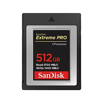 SanDisk Extreme PRO CFexpress SDCFE-512G-ANCNN 512GB Flash Memory, Card Type B