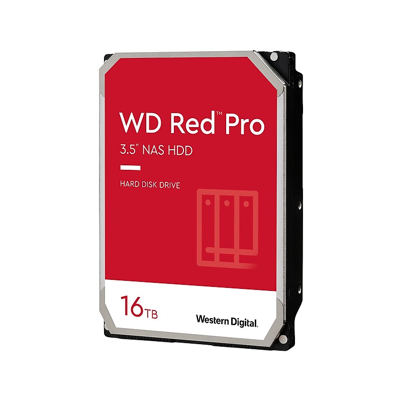 Western Digital Red Pro 16TB SATA Internal Hard Drive (WD161KFGX) image 1