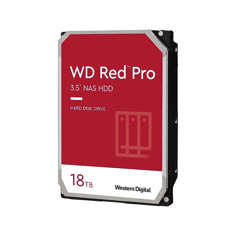 Western Digital Red Pro 16TB SATA Internal Hard Drive (WD181KFGX) image 1
