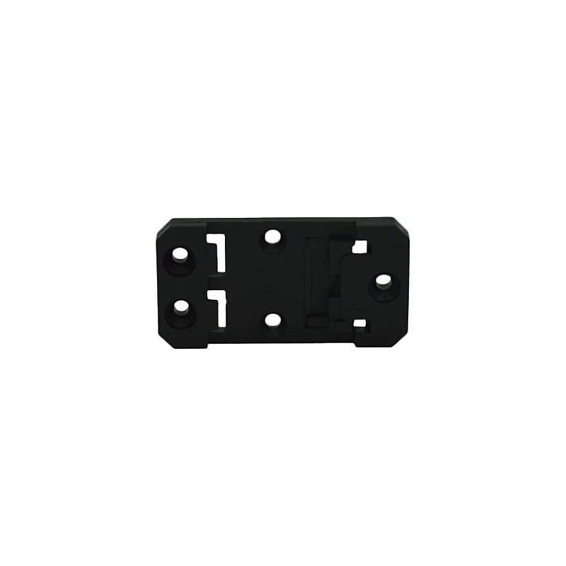 Brainboxes DIN-Rail Mount, Black (MK-114) image 1