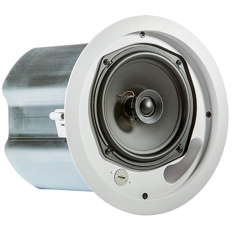 JBL Professional Control 16C/T 100W Ceiling Mountable, Blind Mount Speaker, White image 1