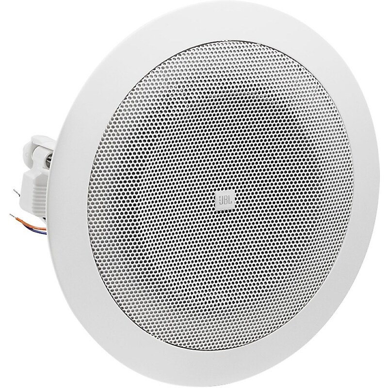 JBL Professional 8128 In-Ceiling Loudspeaker, White image 1