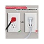 Monster 6-Outlet 2-USB Port Surge Protector, 6', Black (2MNAC0948B0L2)~#|#~sp142111049_sc7