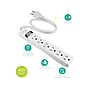 Philips 6-Outlet Surge Protector, 2', White (SPP3063WP/37-U1)~#|#~sp142111365_sc7