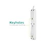 Philips 6-Outlet Surge Protector, 2', White (SPP3063WP/37-U1)~#|#~sp142111444_sc7