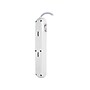 Philips 4-Outlet 2-USB Port Surge Protector, 4', White/Gray (SPC6244WCT1/37)~#|#~sp142111639_sc7