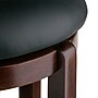 Winsome Walcott Faux Leather Counter Stool, Black/Walnut (94164)~#|#~sp14275622_sc7