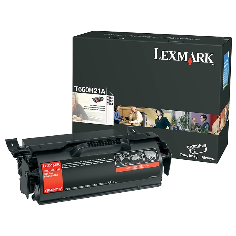 Lexmark T650H21A Black High Yield Toner Cartridge image 1