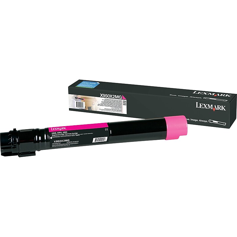 Lexmark X950 Magenta Extra High Yield Toner Cartridge image 1