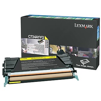 Lexmark C734 Yellow Standard Yield Toner Cartridge