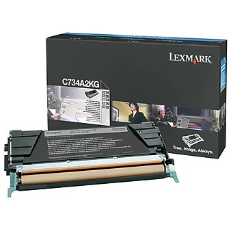 Lexmark C734A2KG Black Standard Yield Toner Cartridge