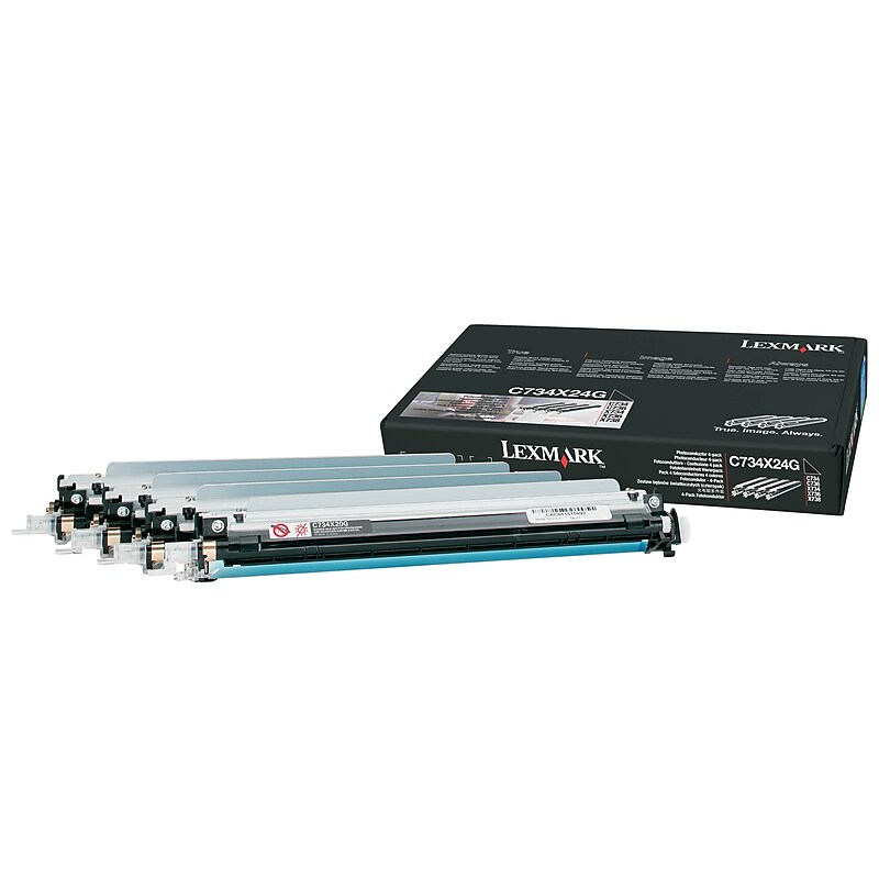 Lexmark Photoconductor Unit, 4/Pack (C734X24G) image 1