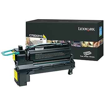 Lexmark C792X2YG Yellow Extra High Yield Toner Cartridge