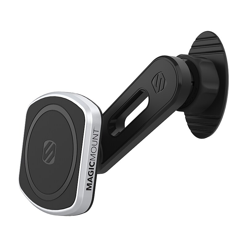 scosche MagicMount Pro 2 Magnetic Cell Phone Car Vent Mount, Black (MP2ODVM-XTSP) image 1