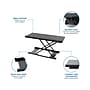 Mount-It! Adjustable Standing Keyboard and Mouse Platform, Black (MI-7146)~#|#~sp143374934_sc7