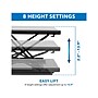 Mount-It! Adjustable Standing Keyboard and Mouse Platform, Black (MI-7146)~#|#~sp143374935_sc7