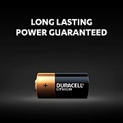 Duracell 123 3V Lithium Battery, 2/Pack (DL123AB2PK)