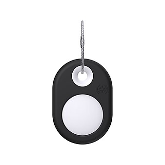 Speck SiliRing Black/White Key Chain Holder for AirTag