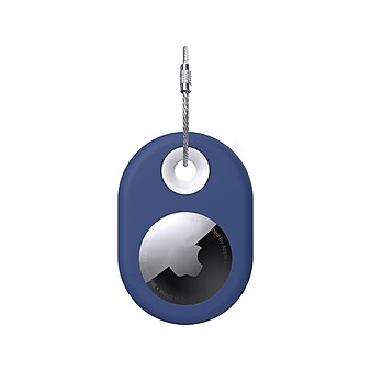 Speck SiliRing Coastal Blue/White Key Chain Holder for AirTag
