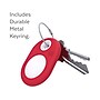 Speck SiliRing Unreal Red/White Key Chain Holder for AirTag~#|#~sp143470341_sc7