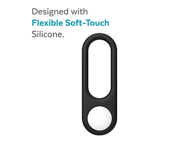 Speck SiliLoop Black Luggage Attachable Holder for AirTag - Thumbnail 2