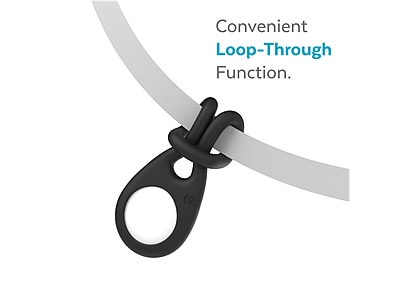 Speck SiliLoop Black Luggage Attachable Holder for AirTag - Thumbnail 3