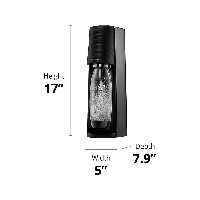 SodaStream Terra Seltzer Water Maker, Black (1012811011) | Staples