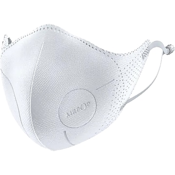 AirPop Light SE Reusable Face Mask, Adult, White, 4/Pack (43575)