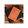 DENY Designs Awesome Day by June Journal Professional Notebooks, 5.5" x 8.25", Dotted, 40 Sheets, Orange (70873-NOBS01)~#|#~sp143470459_sc7