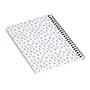 DENY Designs Hello Furry by Iveta Abolina Professional Notebooks, 5.5" x 8.25", Dotted, 40 Sheets, White (70333-NOBS01)~#|#~sp143470474_sc7