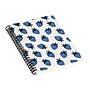 DENY Designs Blue Strawberries by Alisa Galitsyna Professional Notebooks, 5.5" x 8.25", Dotted, 40 Sheets, White (74753-NOBS01)~#|#~sp143470509_sc7