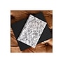 DENY Designs Linear Feminine Essence by Marta Barragan Camarasa Notebook, 5.5" x 8.25", Dotted, 40 Sheets, White/Black~#|#~sp143470638_sc7