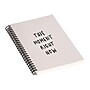 DENY Designs This Moment Right Now by Urban Wild Studio Notebook, 5.5" x 8.25", Dotted, 40 Sheets, Pink (70945-nobs01)~#|#~sp143470744_sc7