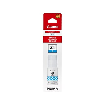 Canon 21 Cyan Standard Yield Ink Bottle (4537C001)