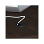 Bush Business Furniture Studio C 60"W L Shaped Desk with Mobile File Cabinet and Return, Black Walnut (STC008BWSU)~#|#~sp143582212_sc7