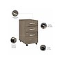Bush Business Furniture Studio C 60"W L Shaped Desk with Mobile File Cabinet and Return, Modern Hickory (STC008MHSU)~#|#~sp143582225_sc7