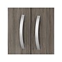 Bush Business Furniture Studio C 73"H 5-Shelf Bookcase with Doors, Modern Hickory Laminated Wood (STC015MH)~#|#~sp143582243_sc7