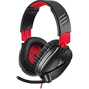 Turtle Beach Recon 70 TBS-8010-01 Wired Over-the-Head Stereo Gaming Headset, Black/Red