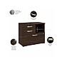 Bush Business Furniture Studio C Office Storage Cabinet with Drawers and Shelves, Black Walnut (SCF130BWSU)~#|#~sp143680523_sc7