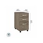 Bush Business Furniture Studio C 3-Drawer Mobile Vertical File Cabinet, Letter/Legal Size, Lockable, Modern Hickory (SCF216MHSU)~#|#~sp143680556_sc7