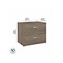 Bush Business Furniture Studio C 2 Drawer Lateral File Cabinet, Modern Hickory (SCF136MHSU)~#|#~sp143680571_sc7