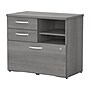 Bush Business Furniture Studio C Office Storage Cabinet with Drawers and Shelves, Platinum Gray (SCF130PGSU)~#|#~sp143680584_sc7