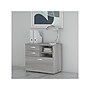 Bush Business Furniture Studio C Office Storage Cabinet with Drawers and Shelves, Platinum Gray (SCF130PGSU)~#|#~sp143680585_sc7