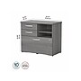 Bush Business Furniture Studio C Office Storage Cabinet with Drawers and Shelves, Platinum Gray (SCF130PGSU)~#|#~sp143680587_sc7